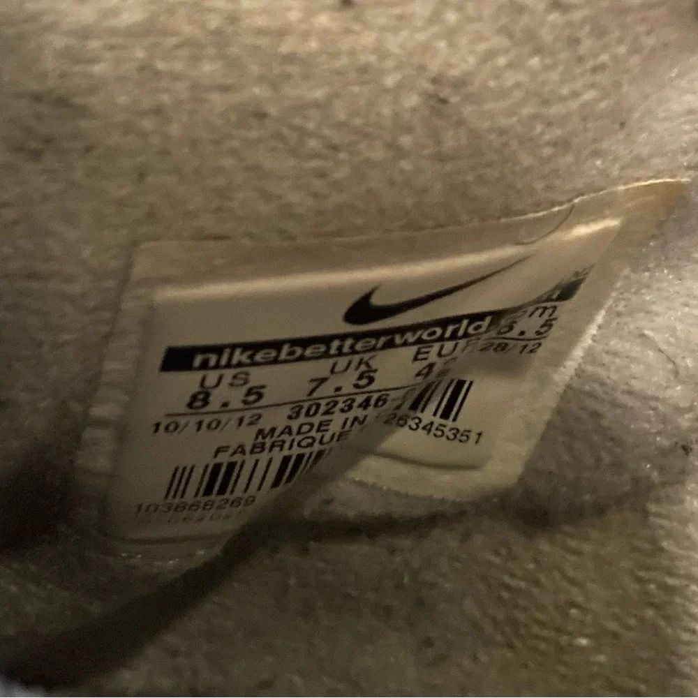 Nike Air Trainer SC High Bo Jackson Mens Size 8.5 Vast Gunsmoke Shoes 302346-007 - Picture 10 of 10